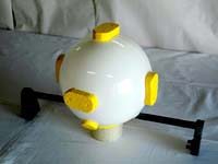 宇宙機の空気漏洩箇所特定用自律型ロボット