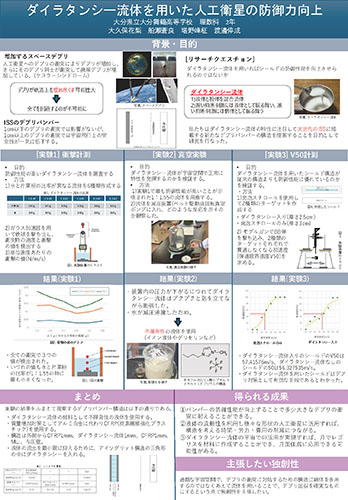 ダイラタンシー流体を用いた防御壁の形成